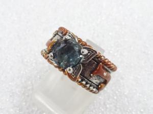 色石　指輪(10.5号)